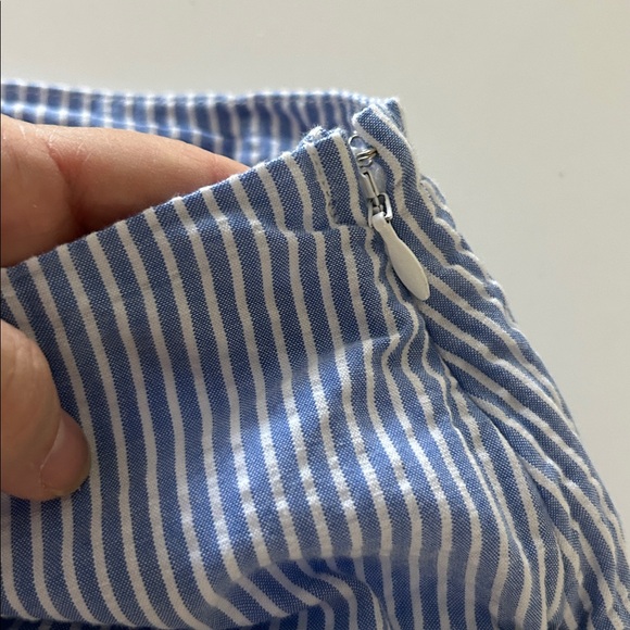 NWT - FREE ASSEMBLY 100% Cotton Striped Skirt with Lemon Embroidery - Picture 7 of 12